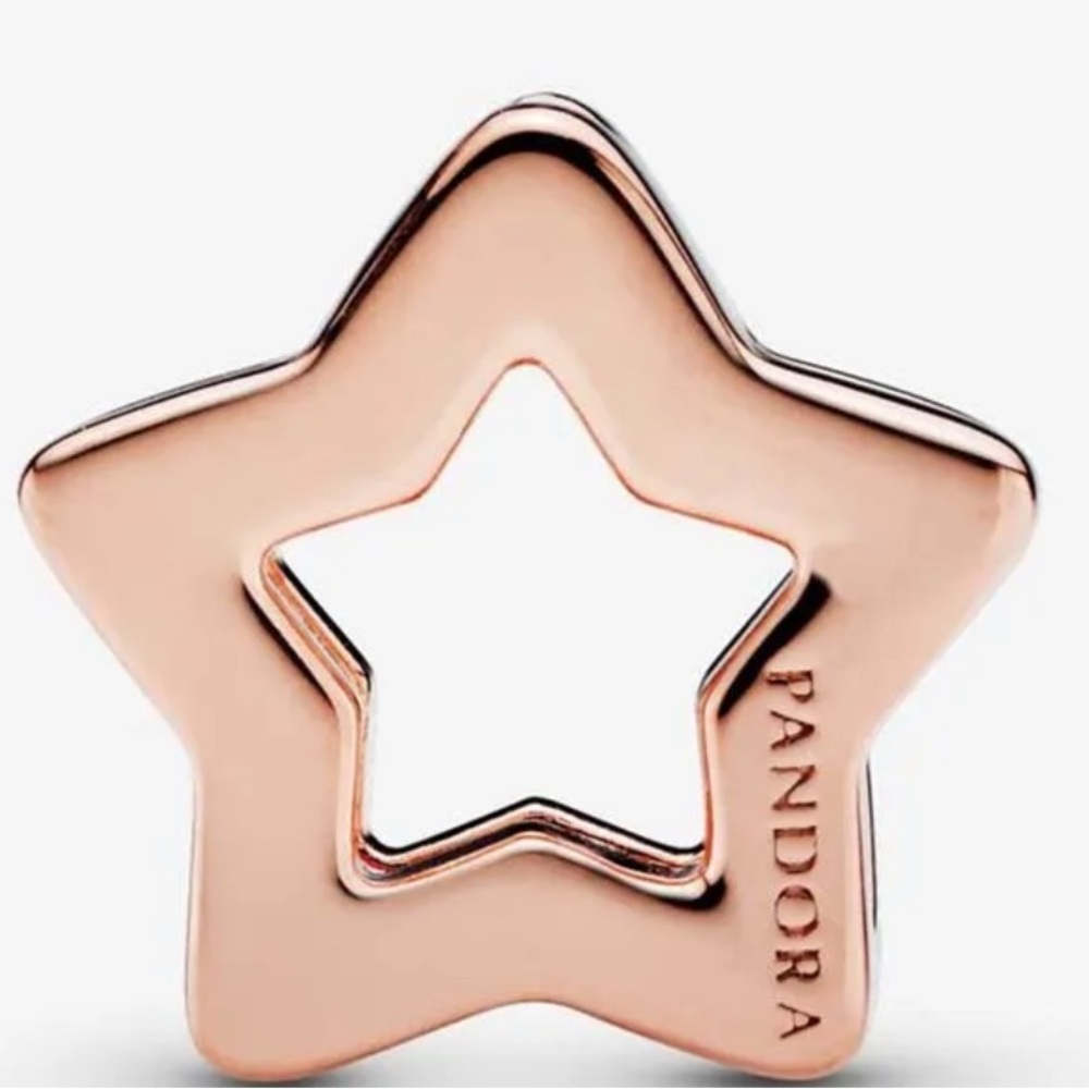<<RETIRED>>Pandora Rose Reflexions Star Clip Charm